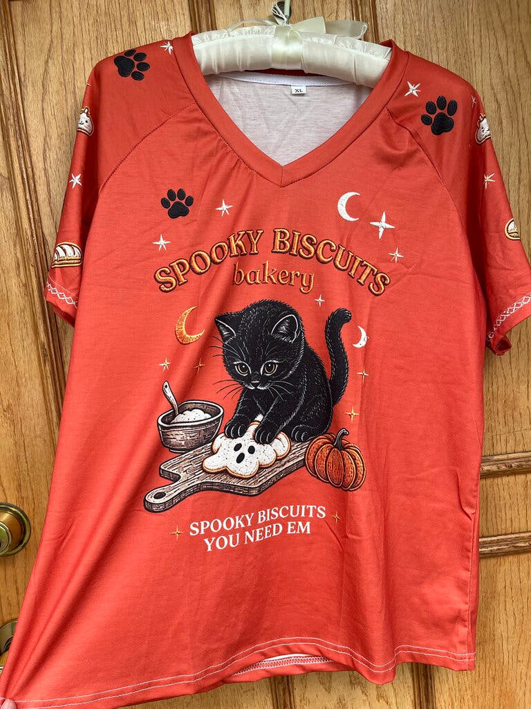 Spooky Biscuits Bakery Shirt
