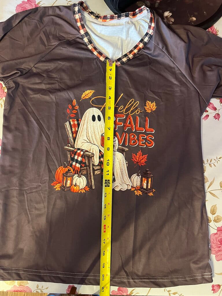 Fall Vibes Ghost Shirt