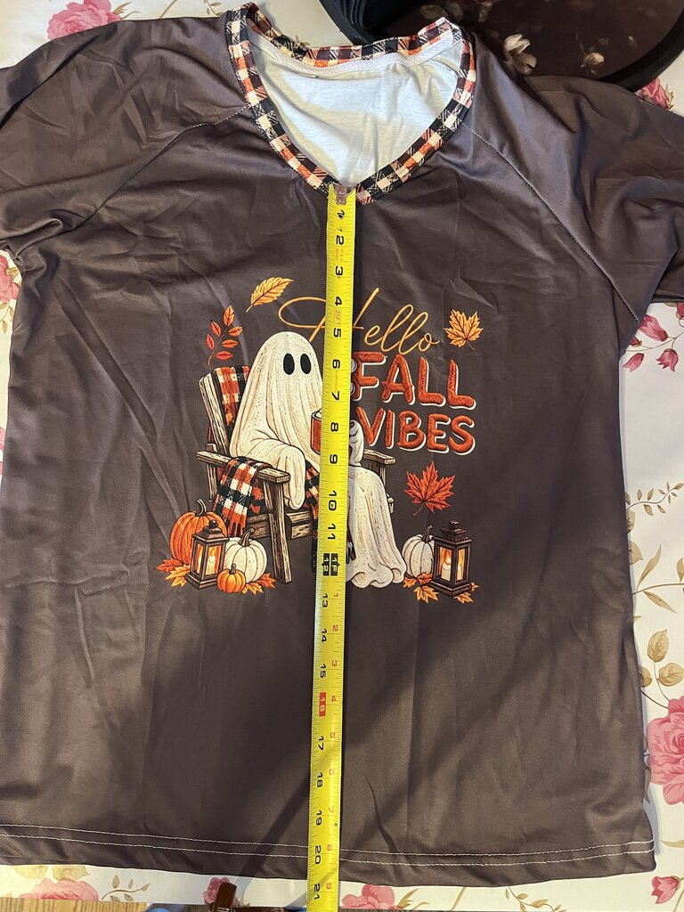 Fall Vibes Ghost Shirt