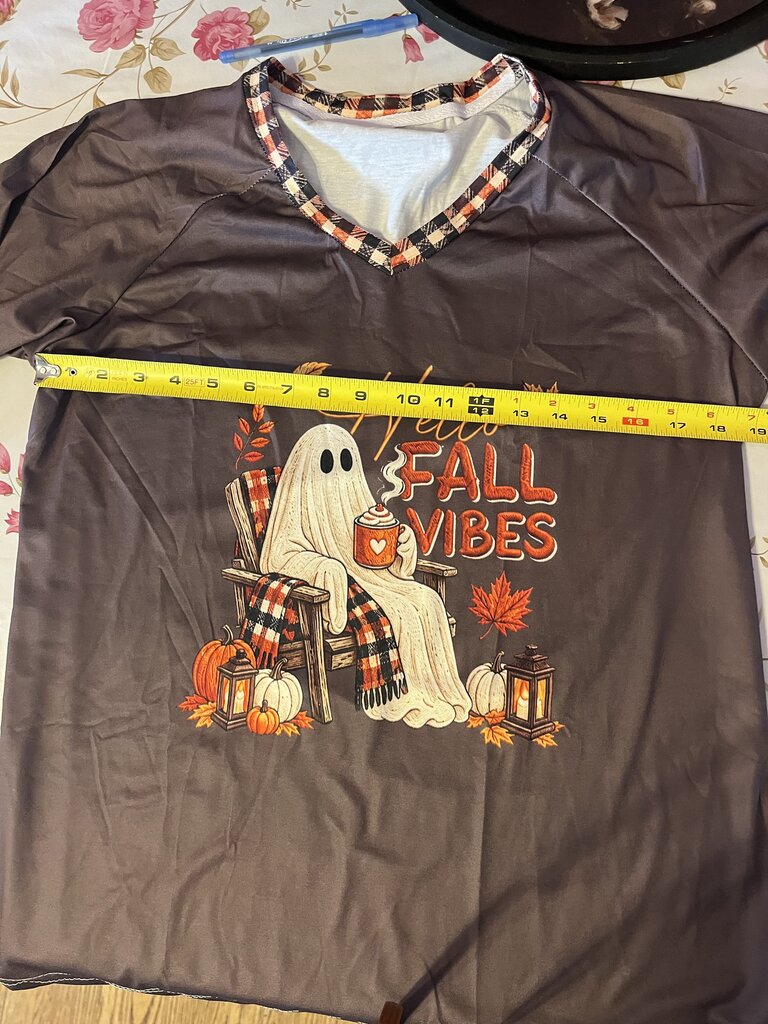 Fall Vibes Ghost Shirt