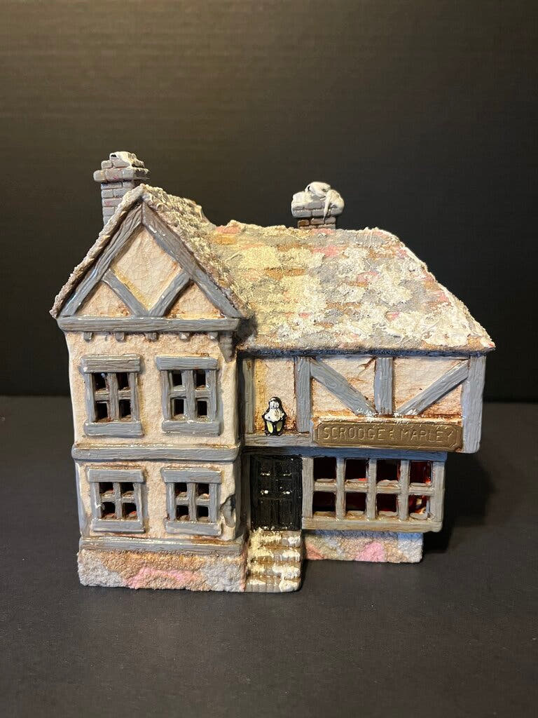 Christmas House Scrooge & Marley