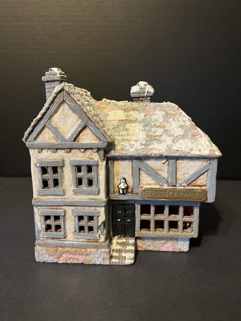 Christmas House Scrooge & Marley