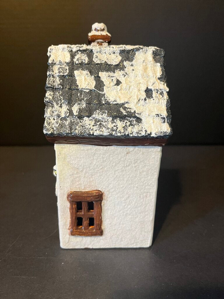Snowy House Figurine