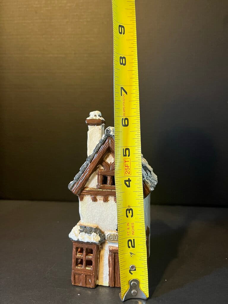 Snowy House Figurine