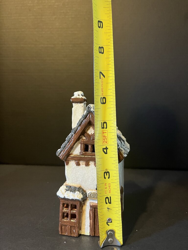 Snowy House Figurine