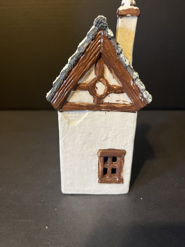 Snowy House Figurine