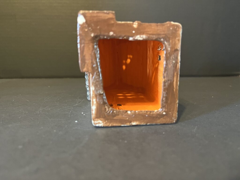 Snowy House Figurine