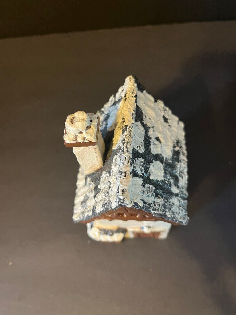 Snowy House Figurine