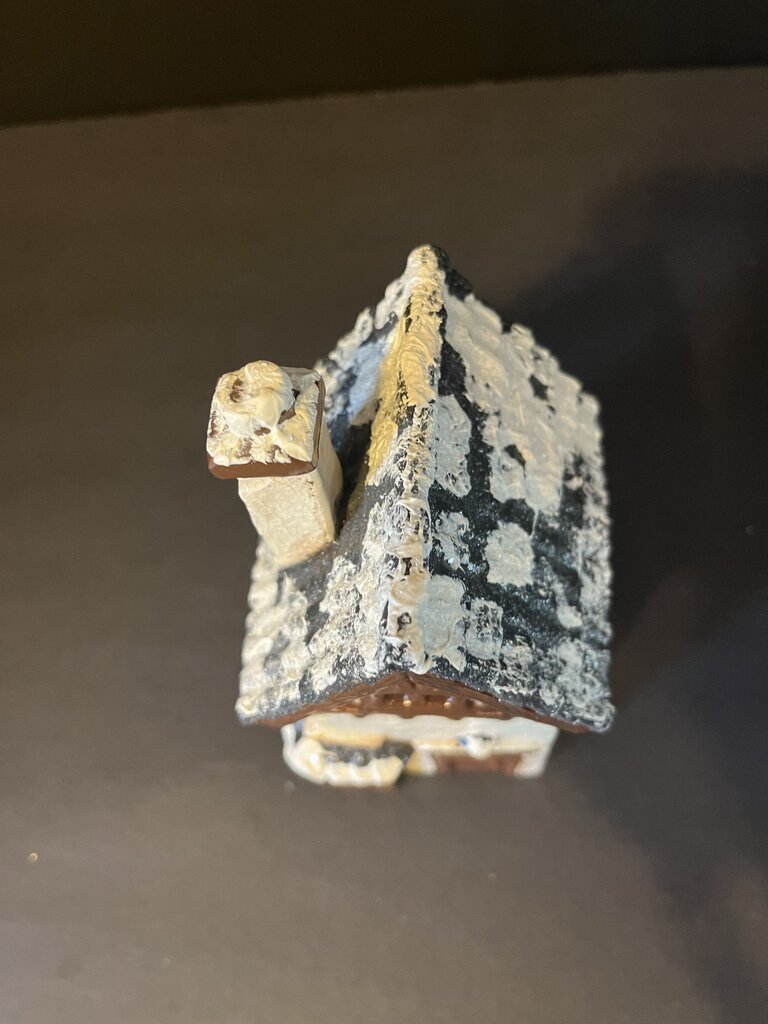Snowy House Figurine