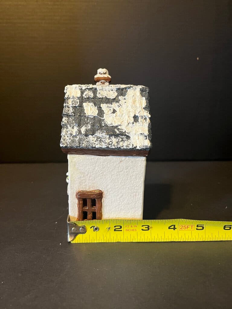 Snowy House Figurine