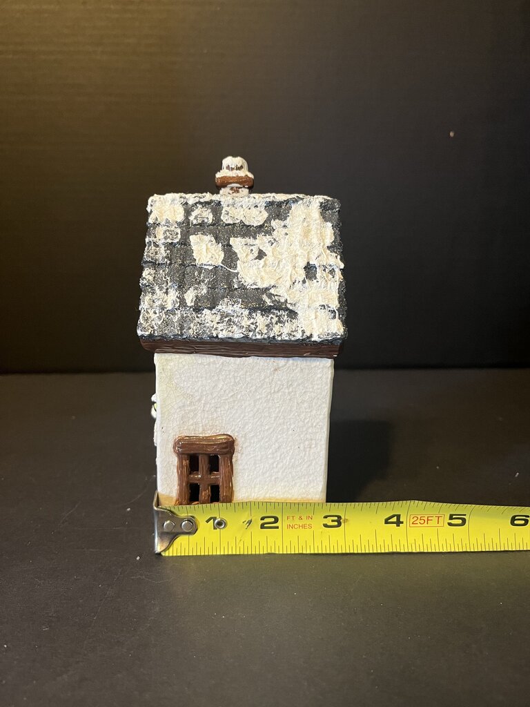 Snowy House Figurine