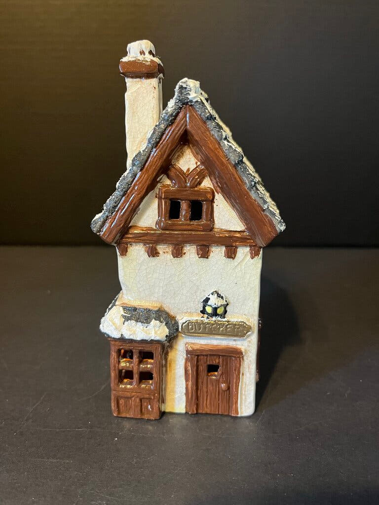Snowy House Figurine