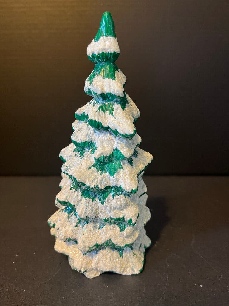Vintage Christmas Tree Figurine
