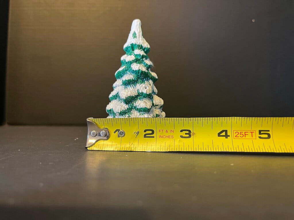 Vintage Christmas Tree Figurine