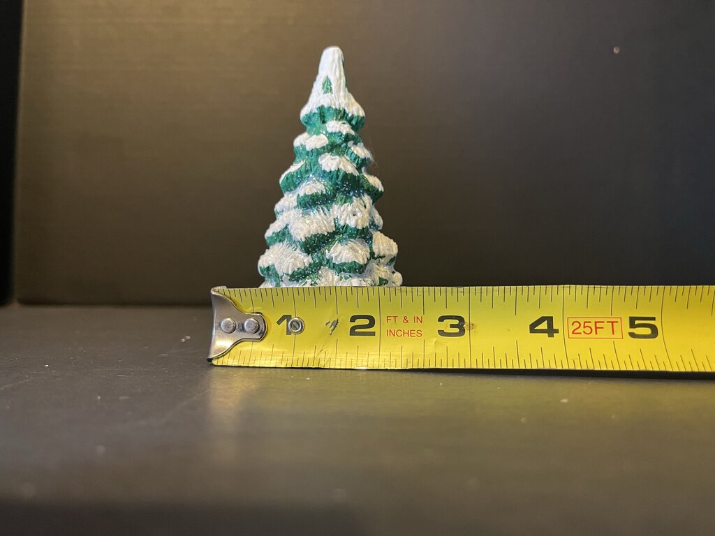 Vintage Christmas Tree Figurine