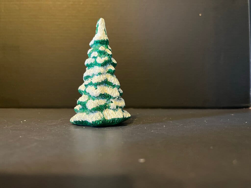 Vintage Christmas Tree Figurine