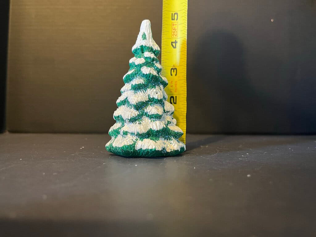Vintage Christmas Tree Figurine