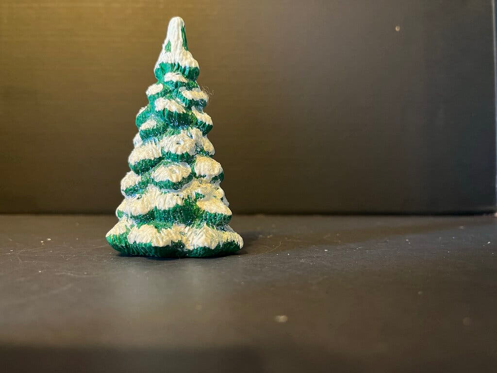 Vintage Christmas Tree Figurine