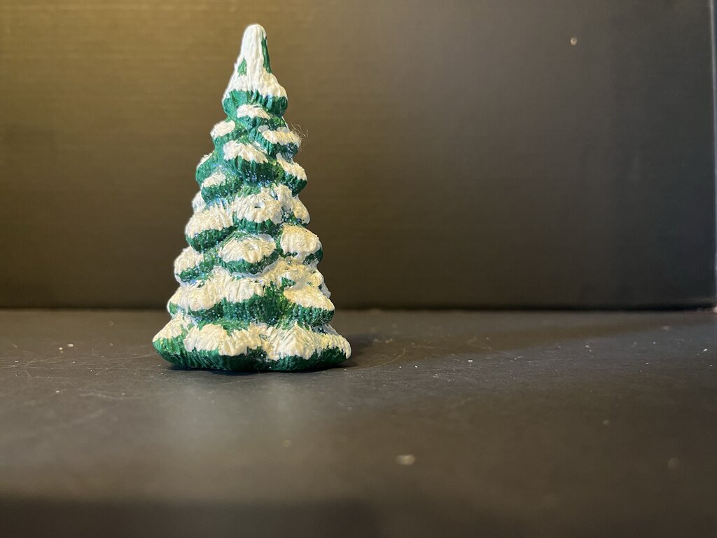 Vintage Christmas Tree Figurine