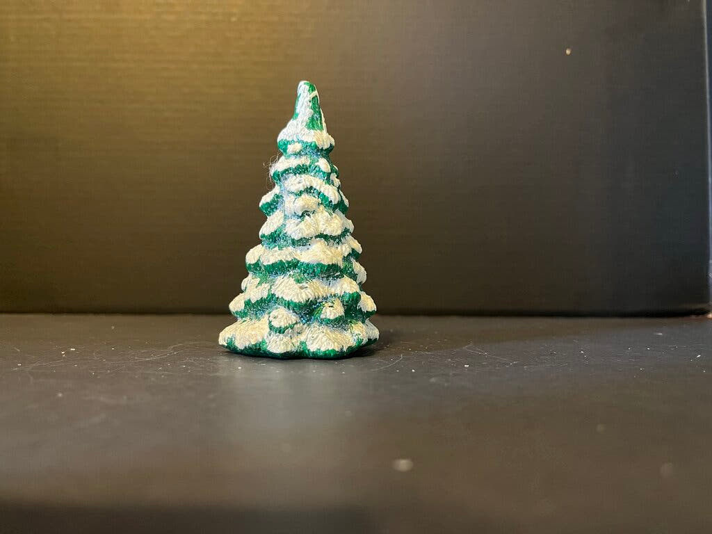 Vintage Christmas Tree Figurine