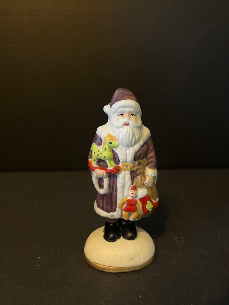 Santa Claus Figurine with Gifts
