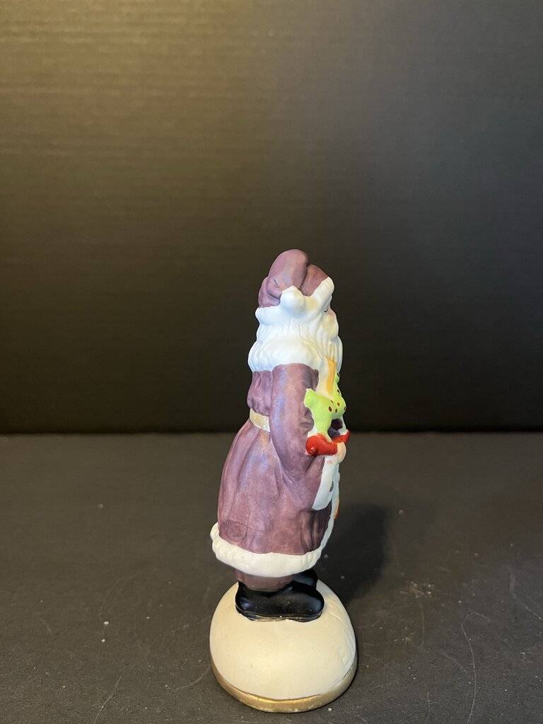Santa Claus Figurine with Gifts