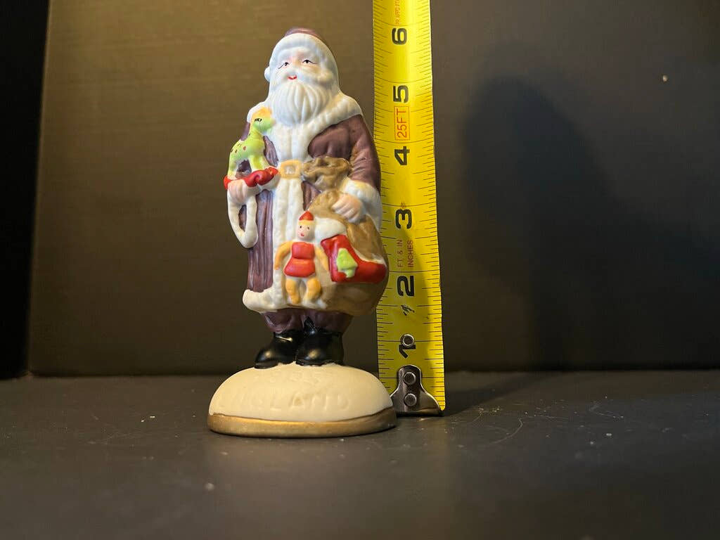 Santa Claus Figurine with Gifts