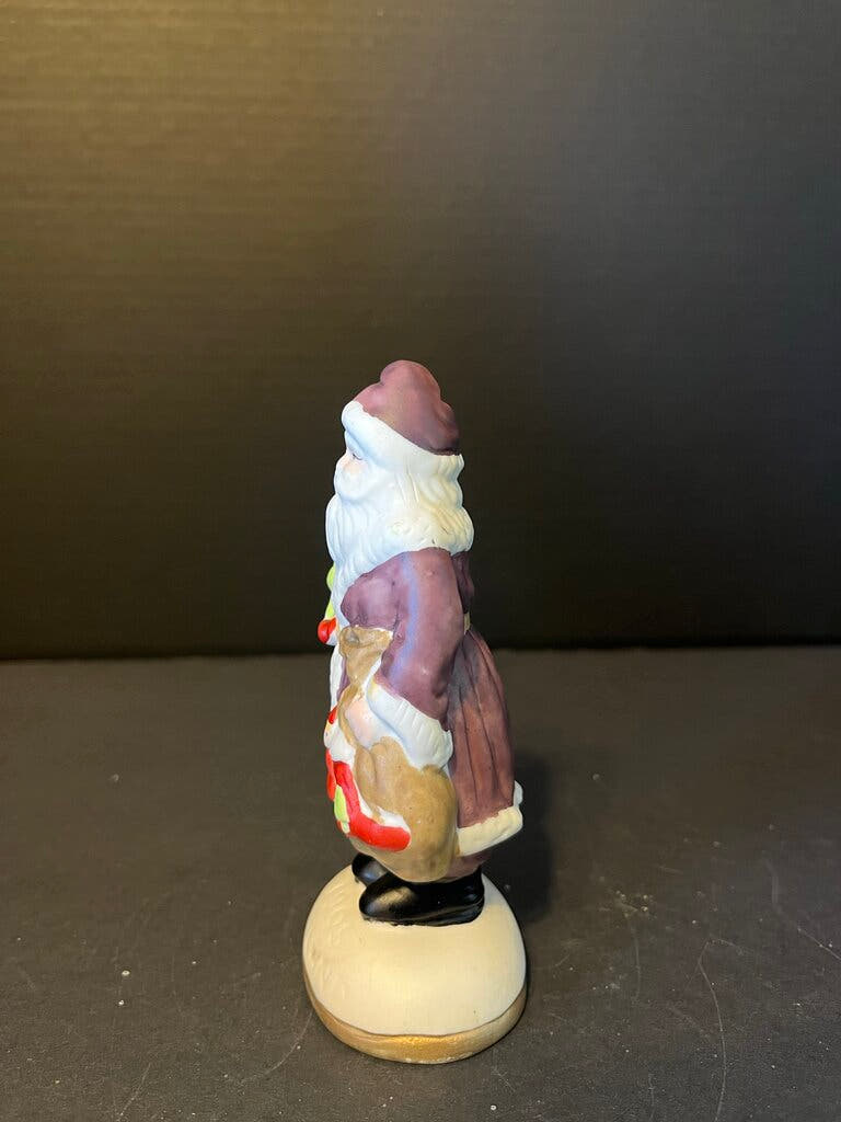 Santa Claus Figurine with Gifts