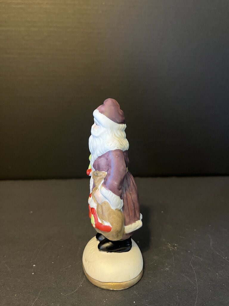 Santa Claus Figurine with Gifts