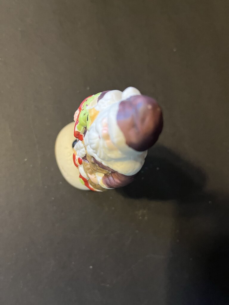 Santa Claus Figurine with Gifts