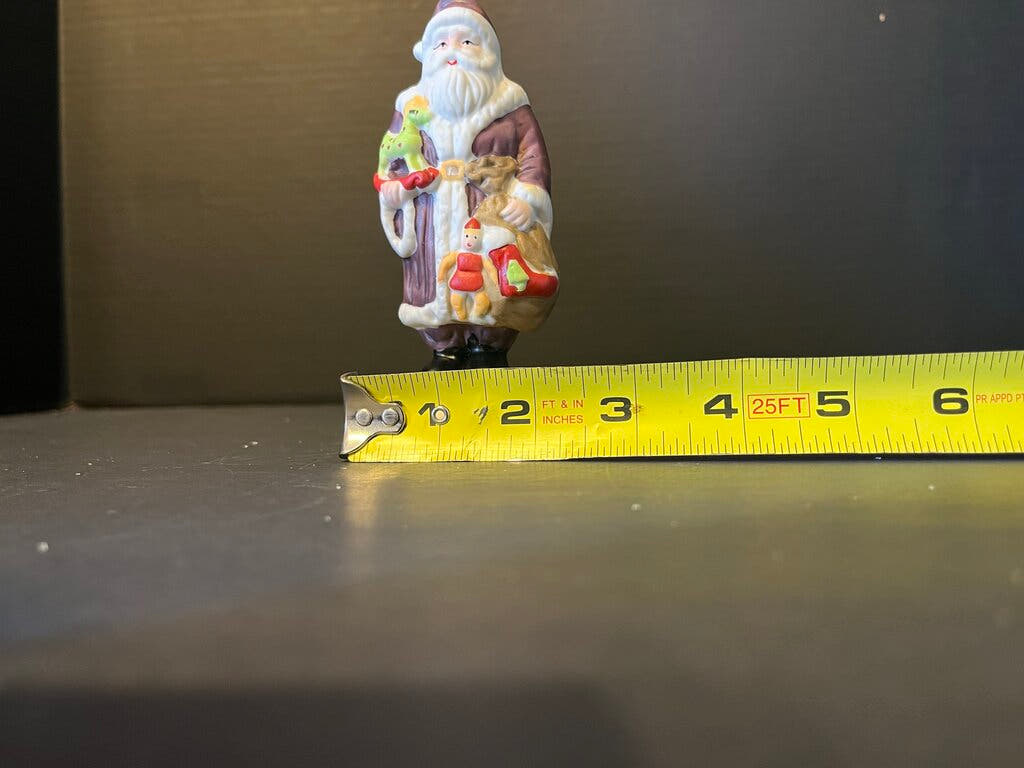 Santa Claus Figurine with Gifts