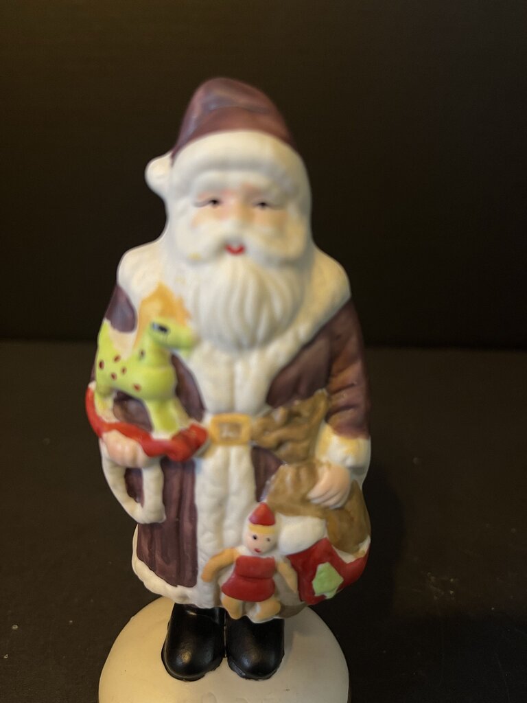 Santa Claus Figurine with Gifts