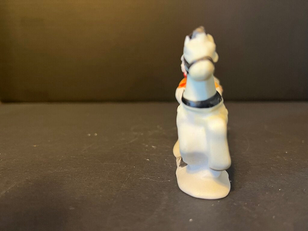 Vintage Porcelain Sleigh Figurine