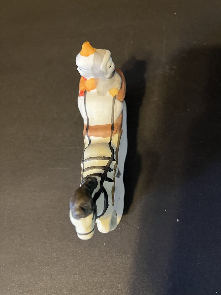 Vintage Porcelain Sleigh Figurine