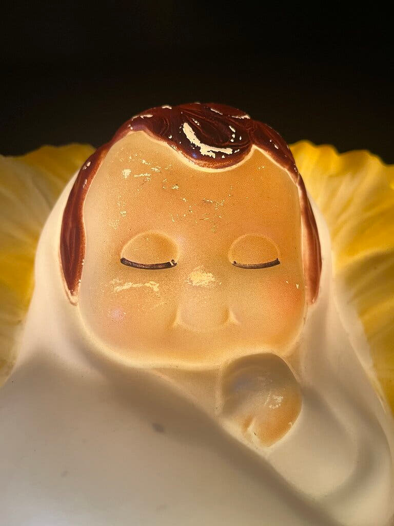 Vintage Baby Light Figurine