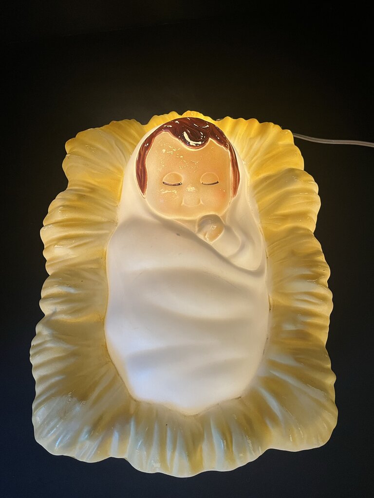 Vintage Baby Light Figurine