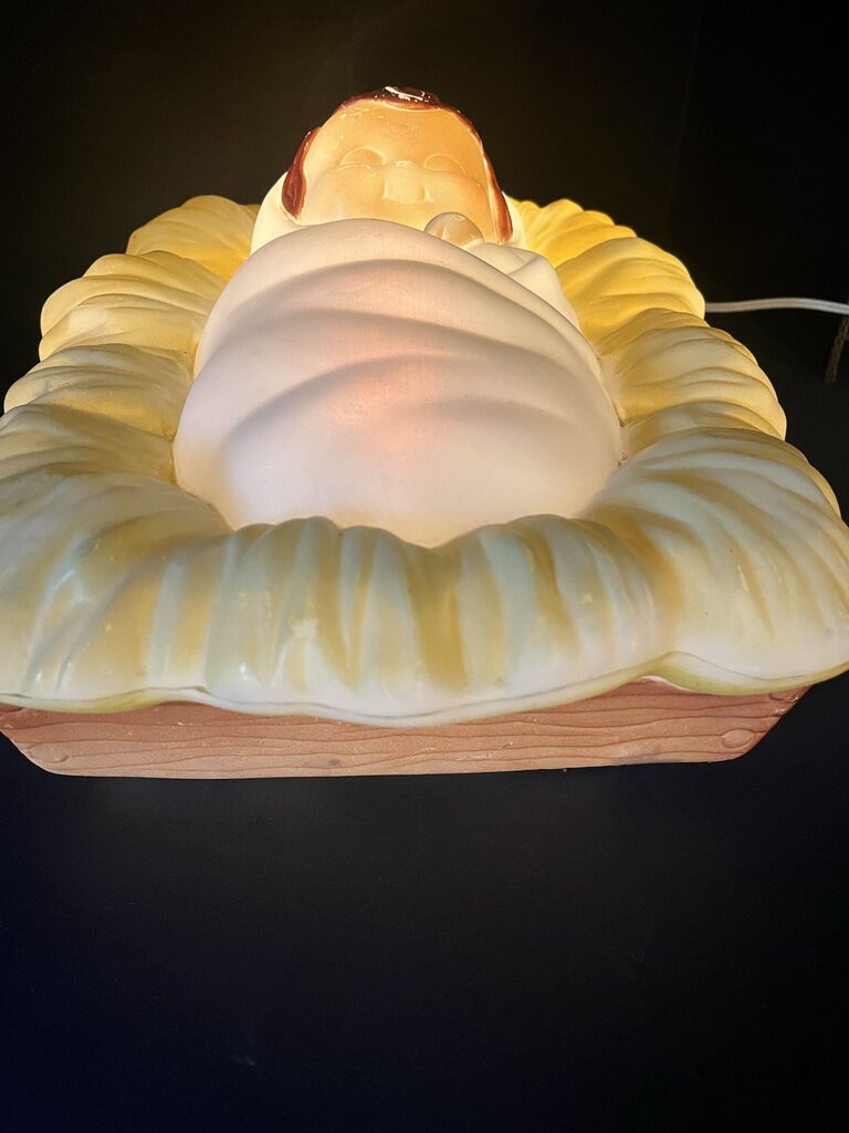 Vintage Baby Light Figurine