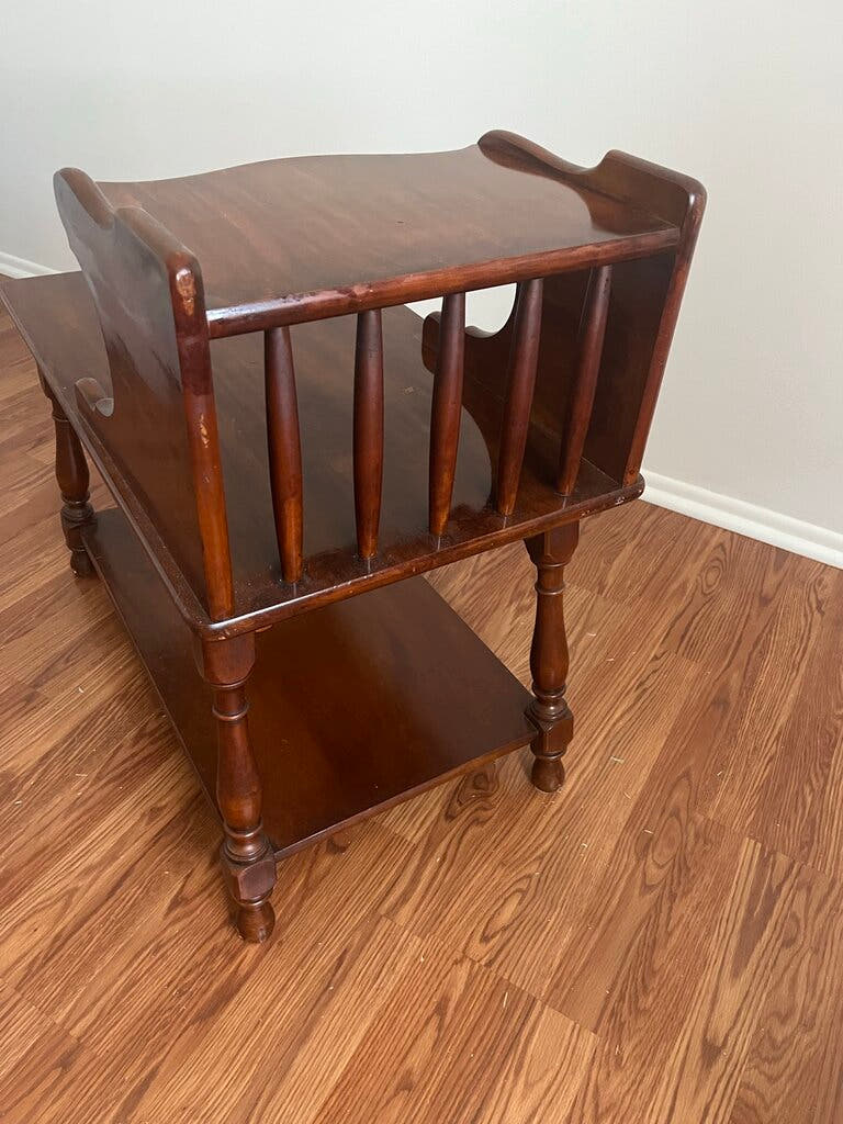 Vintage Wooden Step Stool
