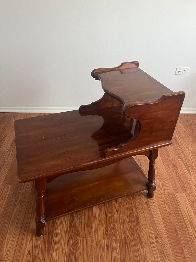Vintage Wooden Step Stool