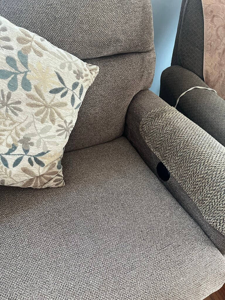 Reclining Sofa with Cushions