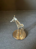 Glass Giraffe Figurine