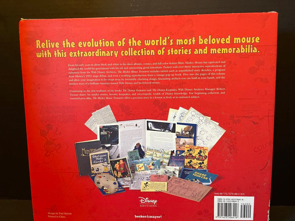 The Mickey Mouse Treasures