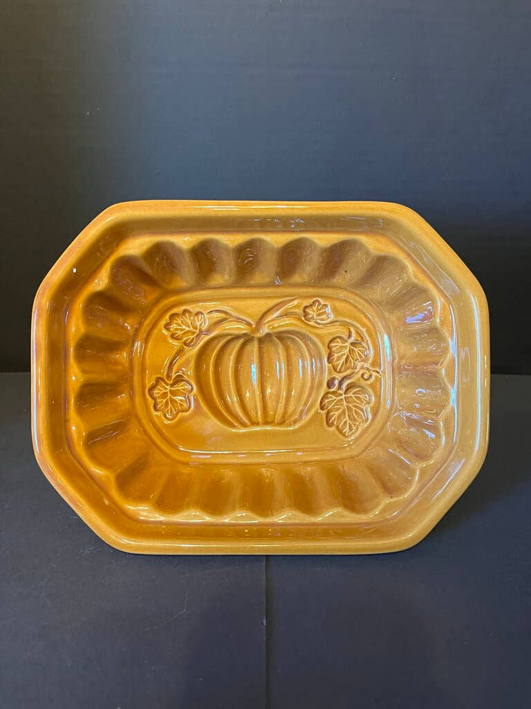 Pumpkin Shaped Decorative Dish