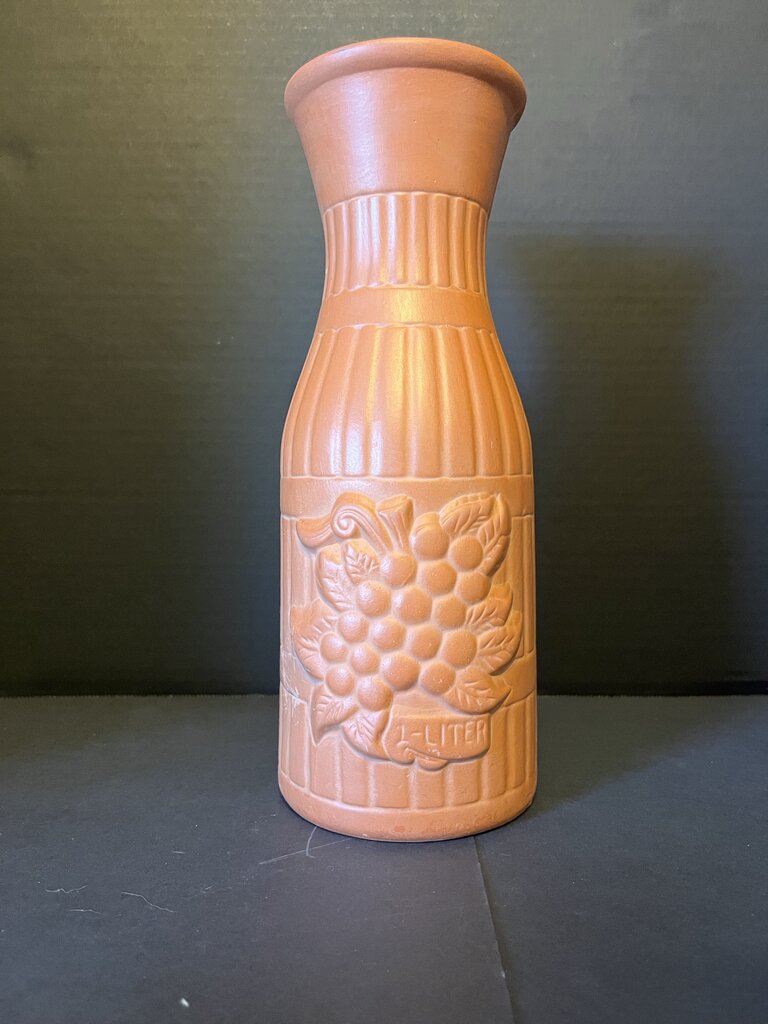 Terra Cotta Grapevine Decanter