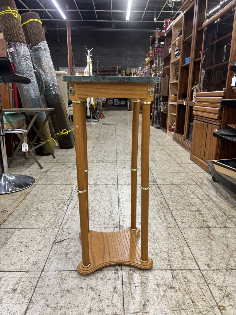 Granite Top Plant Stand