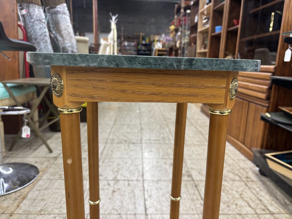 Granite Top Plant Stand