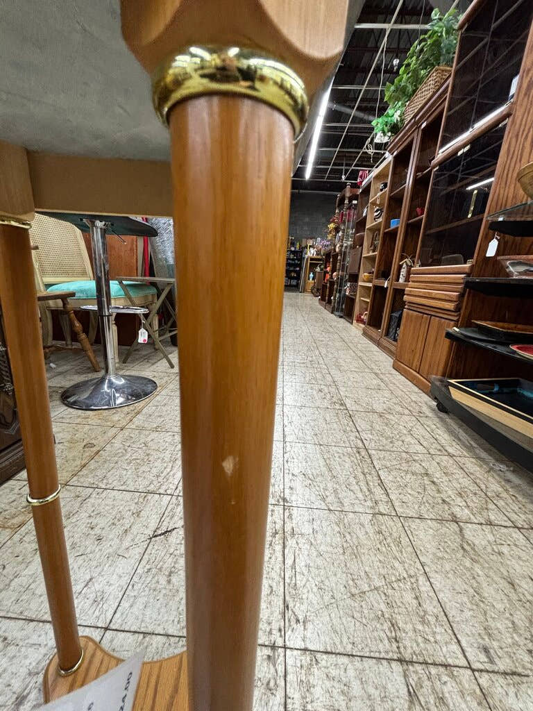 Granite Top Plant Stand