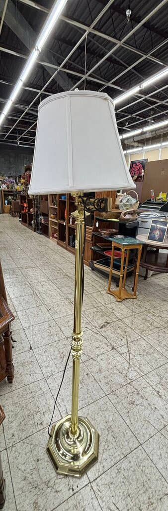 Brass Floor Lamp