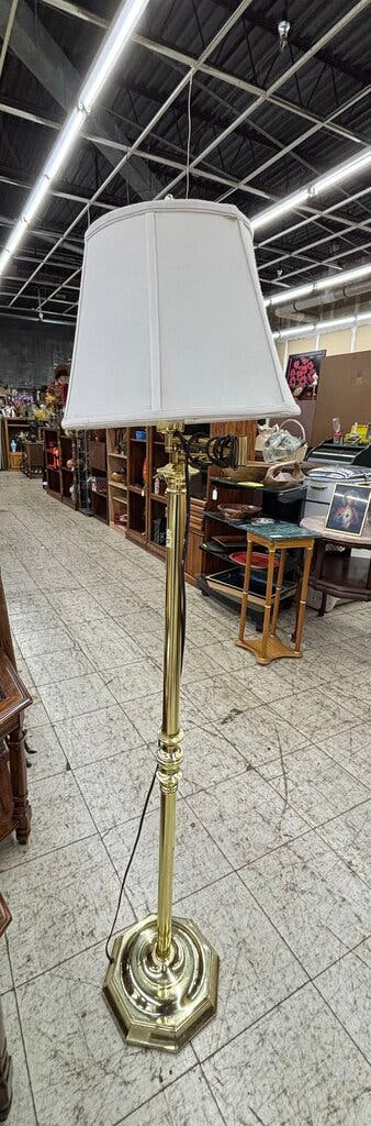 Brass Floor Lamp