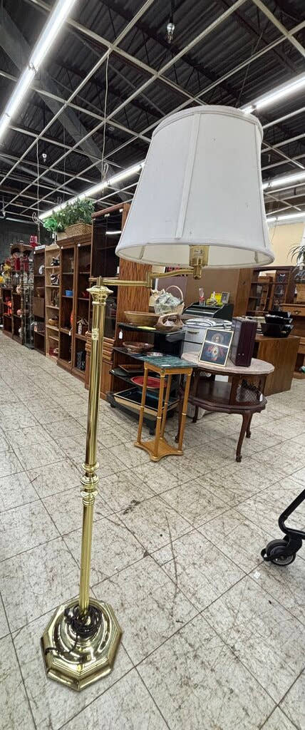 Brass Floor Lamp